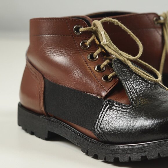 Comme Des Garcons Homme Plus Lace-up Ankle Boots - Made in Japan - Size US7 - Picture 9 of 13